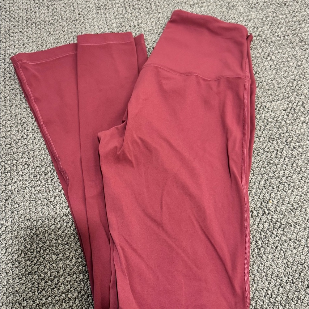 Lululemon mini flare leggings